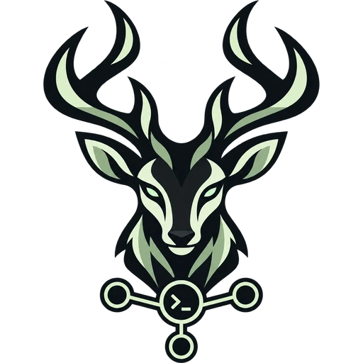 The Shika logo: a deer above a small terminal node graph